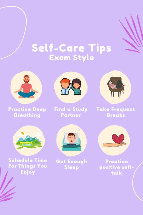 Those grades are important, but so is taking care of yourself! Take a look at some self-care tips that get us through exams a little bit more relaxed. We hope these help, and we wish everyone good luck on exams! #breathedeeply #meditationmindset #breathworkhealing #healyoursoul #liveforyourself #souljourney #breathwork #begratefuleveryday #soulwork #gratitude Post Exam Activities, Finals Week Self Care, Exam Tips, Study Strategies, Green Quotes, Exam Time, Writing Blog, Exams Tips, Essay Writing Help