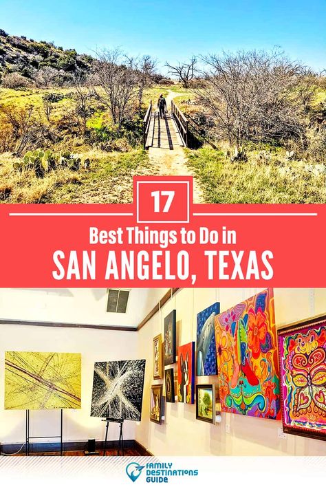 17 Best Things to Do in San Angelo, TX — Top Activities & Places to Go! Texas Travel Guide, San Angelo Texas, Texas Things, Travel Texas, Visit Texas, Texas Vacations, Cool Things To Do, San Angelo, Cheap Things To Do