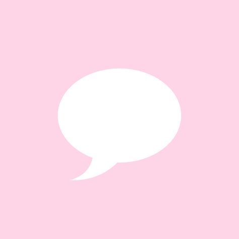 Message Logo Aesthetic, Pink App Icon Messages, Pink Imessage Icon, Pink Message Logo, Messages Widget Icon, Messages Pink Icon, Iphone Messages Icon, Cute Text Icon, App Icon Message