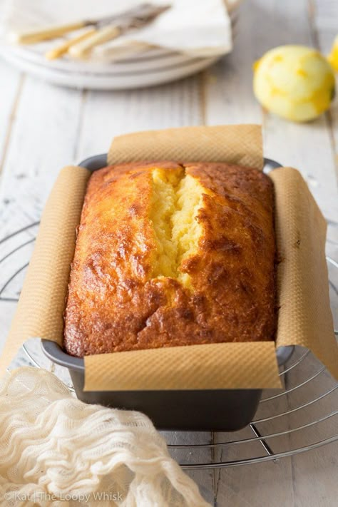 Gluten Free Lemon Drizzle Cake, The Loopy Whisk, Loopy Whisk, Gluten Free Lemon Cake, Glutenfri Baking, Gluten Free Cake Recipe, Lemon Bar, Dairy Free Cake, Lemon Drizzle Cake