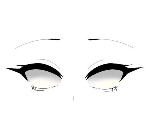 Women Eye Drawing, Seductive Eyes Drawing Anime, Mha Oc Eyes Base, Mha Eyes Base, Mha Eyes Reference, Mad Eyes Drawing, Png Tuber Avatar Base, Anime Eyes Female, Mha Eyes