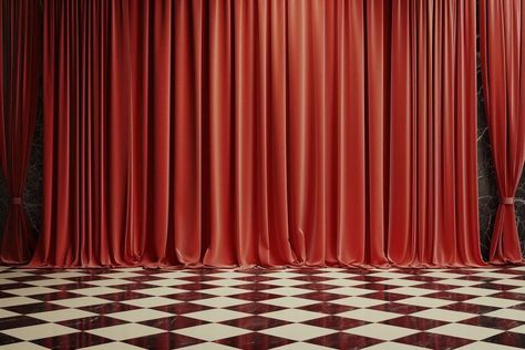 Curtains Background, Floor Architecture, Red Velvet Curtains, Theater Stage, Video Style, Theatre Curtains, Stage Curtains, Cover Facebook, Retro Luxury