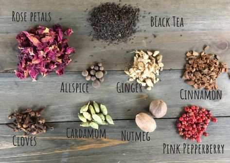 Tea Recipes Loose Leaf, Tea Blends Recipes, Starbucks Tea, Lipton Tea, Homemade Tea, Herbal Teas Recipes, Ginger And Cinnamon, Tea Diy, Dried Rose Petals