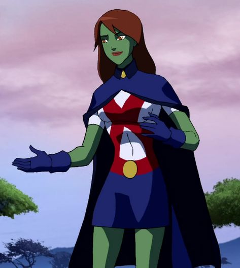 Dc Miss Martian, Miss Martian Young Justice, Dc Comics Aesthetic, Calarts Style, Superboy And Miss Martian, Dc Oc, Dc Fanart, Megan Young, Miss Martian