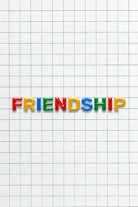 3d effect friendship text lettering rainbow color typography | free image by rawpixel.com / Hein Fonts 3d, Friendship Text, 3d Fonts, Color Typography, Image Font, 3d Font, Free Illustration Images, 3d Text Effect, 3d Text