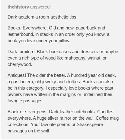 Dark Academia Tips, Academia Aesthetic Room, Dark Academia Things, Chaotic Academia Aesthetic, Darkacademia Aesthetic, Darkest Academia, Dark Academia Room, Dark Academic, Academia Room