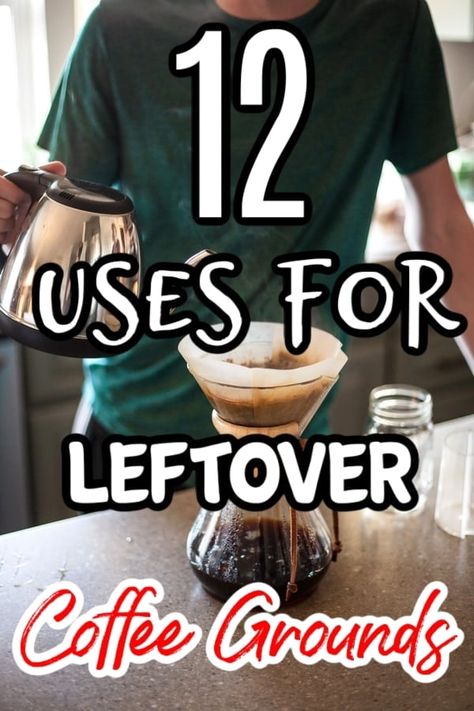 Don't trash those grounds... https://www.groceryshopforfree.com/12-uses-leftover-coffee-grounds/ #needs #financialindependence #nodebt #family #saving #frugalliving #debtfreeliving #moneymatters #savingsplan #debtfreecommunity #savingmoneyisfun #savingsgoals #savingstips #financialpeace Leftover Coffee Grounds, Leftover Coffee, Used Coffee Grounds, Dawn Dishwashing Liquid, Setting Up A Budget, Homemade Bubbles, Vegetable Garden For Beginners, Uses For Coffee Grounds, Dawn Dish Soap