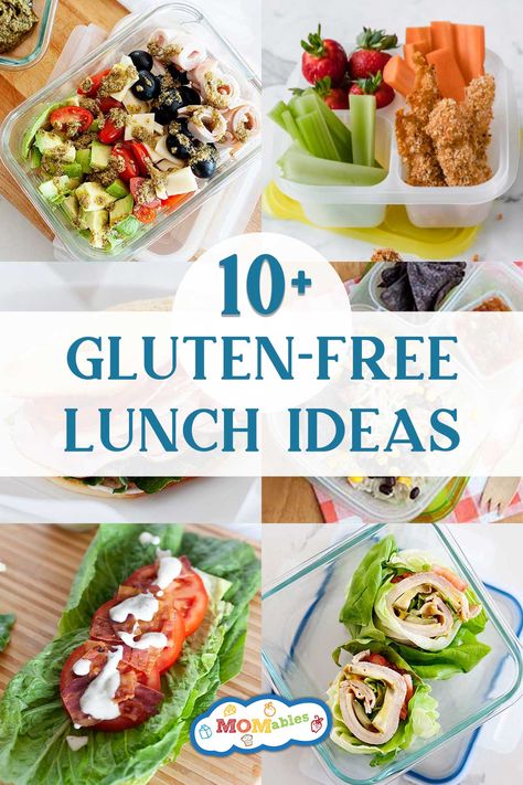 These 7 gluten-free lunch ideas are kid-approved and easy to pack in the lunchbox! Easy Gluten Free Lunch Ideas, Lunch Ideas For Kids School, Gluten Free Lunch Ideas, Gluten Free School Lunches, Lunch Ideas For School, School Lunch Ideas For Kids, Dairy Free Lunch, Gluten Free Meal Prep, Gluten Free Comfort Food