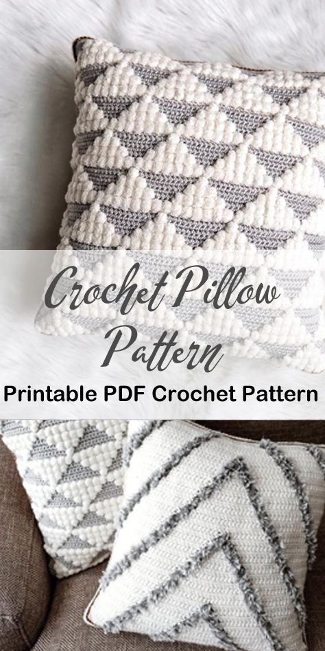 Crochet Cushion Covers, Modern Haken, Crochet Pillow Patterns Free, Crochet Pillow Cases, Crochet Cushion Pattern, Cushion Cover Pattern, Pillow Covers Pattern, Pillow Crochet, Crochet Cushion