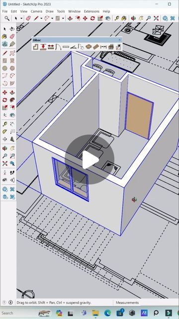 PTS CAD EXPERT on Instagram: "✅Automatic create wall, Door & Window in SketchUp Pro with Extension? 😍, do you know the plugin name? | For professional courses install our application “PTS CAD Expert” on Android & IOS store   @diksha_.kataria  YouTube▶ PTS CAD EXPERT What’s app - +918199929888 www.ptscadexpert.com ptscadexpert@gmail.com . . . . . . . . . . . . . #sketchup #autocad #sketchuppro #enscape3d #architectures #sketchup3d #designing #jhspowerbar #3d #designing #design #architecture #reels #instagram #reelsinstagram #trending #viral #love #explore #instagood #explorepage #tiktok #reelitfeelit #shortsclip #shortscraft #youtube #youtuber #subscribe #shortsadoptme #shortsroblox" Sketchup Plugin Extensions, Sketchup Shortcut Keys, Sketchup Tips, Architecture Apps, Youtuber Subscribe, Automatic Sliding Doors, Autocad Tutorial, Google Sketchup, Camera Drawing