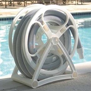 Feherguard Vacuum Hose Reel (Holds up to 50 of 1-1/2in Vacuum Hose) Vacuum Hose Storage, Pool Organization Ideas, Pool Fun Ideas, Pool Must Haves, Dog Park Equipment, House Pergola, Pool Lazy River, Toy Rack, Pool Lanai