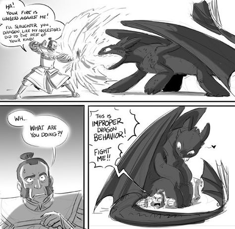 HTTYD/Avatar crossover | Admiral Zhao and Toothless Funny Httyd, Crossover Fanart, Avatar Gaang, Avatar Korra, Yip Yip, Avatar The Last Airbender Funny, Disney Dragon, Avatar Funny, Avatar Series