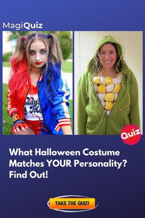 What Halloween Costume Matches YOUR Personality? Find Out!, Halloween fast approaches. Do you know what kind of costume you’ll be wearing this year? Yeah, we didn’t think so — otherwise, why would you be taking this quiz? Never fear — we’ll point you in the right direction! Making the costume happen, however, is entirely up to you. TAKE THE QUIZ! Fast Halloween Costumes, Halloween Costumes One Person, One Person Halloween Costumes, What To Do On Halloween, Halloween Quiz, What Is Halloween, Hallowen Costume, Matching Costumes, Buzzfeed Quizzes