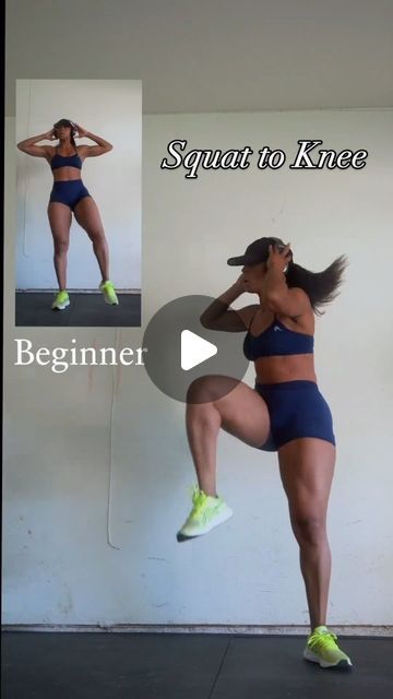 Fitness | Workout on Instagram: "30 Minute Bodyweight HIIT / Beginner Friendly 🔥 Save ➡️ Share ➡️ Execute  All you need is 30 minute for this ultimate burn workout. No equipment and all fitness levels are showcased so No Excuses 🙌🏽  Tabata Style  30 seconds work 15 seconds rest   ✔️Squat to Knee ✔️ 3 pulse squats into calf raise ✔️ Sprawlee ✔️Jump Lunge  ✔️ Cross Jab Squats   Rest for 60 seconds then repeat   If you’re loving these mini challenges stay tuned! I have some things coming later this year that you’ll be sure to love. Let’s get active fam 💪🏽  Credit @nicci_robinson  #hiit #bodyweight #beginnerfriendly" Nicci Robinson, 2 Week Workout, Calisthenics Workouts, Hiit For Beginners, Burn Workout, Workout No Equipment, Pulse Squats, Week Workout, Competition Prep