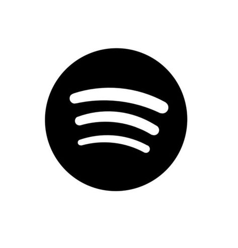 Berserk App Icons, App Covers Black And White, Spotify App Cover, White App Icons, Black And White Icons, Minimalist Phone, Desktop Icons, Icon White, Black App