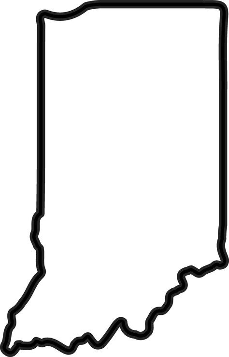 Indiana Outline, State Signs, Indiana State, State Outline, Outline Drawings, Cricut Projects Vinyl, String Art, Wood Design, Rock Art