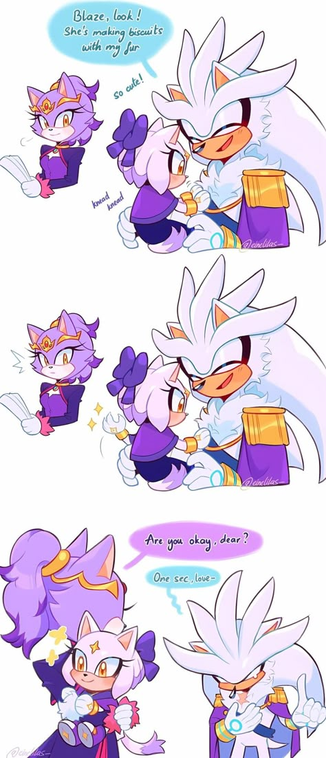 Silvaze Fankids, Silvaze Comics, How To Draw Silver, Silver The Hedgehog Cosplay, Silvaze Fan Art, Sonic Oc Hedgehog, Sonic X Amy Fanart, Silver Sonic Fanart, Super Sonic Fanart