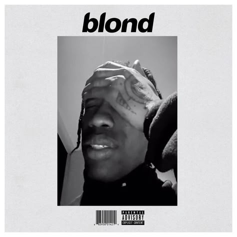 Blond Cover, Blonde Album, Music Poster Ideas, Funny Music, Rap Aesthetic, Funny Reaction Pictures, Kendrick Lamar, Music Taste, Frank Ocean