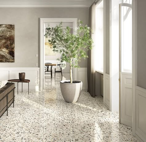 Terrazo Flooring, Terazzo Floor, Sustainable Flooring, Terrazzo Floor, Terrazzo Floors, Terrazzo Tile, Granite Flooring, Casa Vintage, Terrazzo Flooring