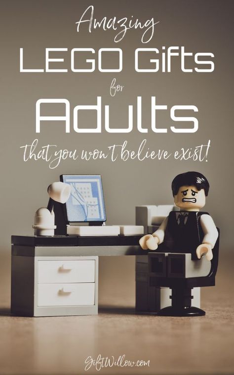 These LEGO gifts for adults are the perfect gift idea for adults that still love these little blocks or just love supporting their kids that are passionate about LEGOs. Lego Gift Ideas, Lego Organizer, Lego Mug, Lego For Adults, Adult Lego, Lego Gift, Lego Shirts, Best Lego Sets, Lego Hogwarts