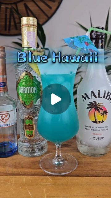 FirstSip.co.uk on Instagram: "Blue Hawaii cocktail recipe #bluehawaii #cocktail #recipe #blue #hawaii #drink #fyp #howto #easycocktails #recipes" Cocktail Recipe Video, Blue Drinks Alcohol, Blue Hawaiian Drink Recipe, Blue Cocktail Drinks, Blue Hawaii Drink, Hawaii Cocktails, Blue Alcoholic Drinks, Blue Hawaiian Drink, Acholic Drinks