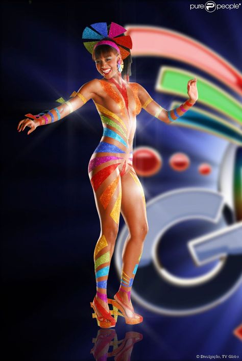 Aline Prado. Carnival Girl, Lower Back Pain Exercises, Rio Carnival, Body Dress, Artistic Photography, Painting Photos, Woman Painting, Body Painting, Face Painting