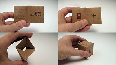 Transforming Business Card Design : TAM Cargo Guerrilla Marketing, Clever Business Cards, Unique Business Cards Design, Business Card Design Inspiration, Business Card Design Creative, Business Card Inspiration, 카드 디자인, Cool Business Cards, Unique Business Cards