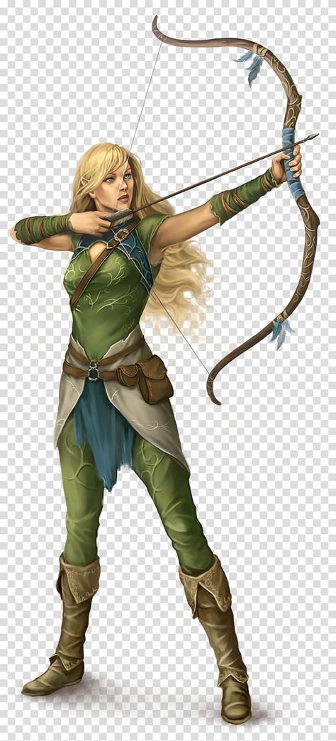 Archer Characters, Elf Ranger, Elves Fantasy, Dungeons And Dragons Art, Female Elf, Wood Elf, High Elf, Fantasy Battle, Bow And Arrow