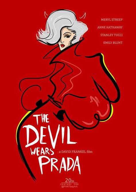 The Devil Wears Prada Poster, Devil Wears Prada Poster, Prada Poster, I Love Cinema, Movie Poster Wall, Devil Wears Prada, Picture Collage Wall, Movie Poster Art, Vintage Poster Art