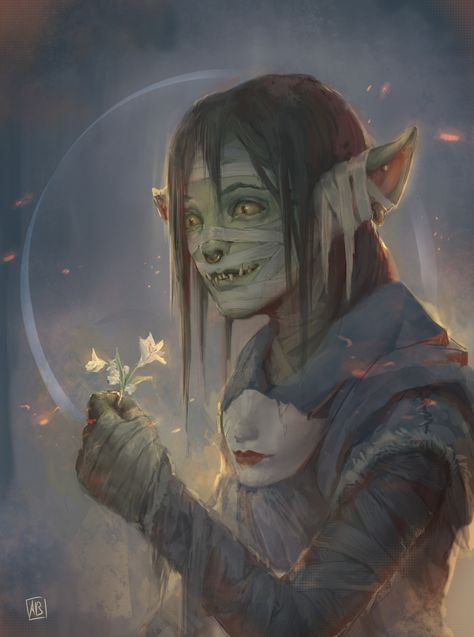 ArtStation - Critical Role C2 Fanart - Nott and Mollymauk, Sarah Cross Critical Role Nott, Nott Aesthetic, Sick Drawings, Critical Role Campaign 2, Critical Role Characters, Dnd Dragons, Critical Role Fan Art, Vox Machina, Fantasy Forest