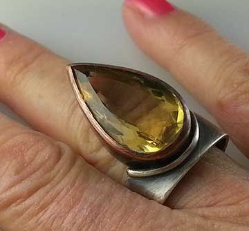 Setting a Pear Shaped Stone | Nancy L T Hamilton Hamilton Jewelry, Stone Settings Jewelry, Geometric Silver Jewellery, Pear Ring, Cleaning Silver Jewelry, Fine Silver Jewelry, Big Rings, Square Rings, Jewelry Outfit