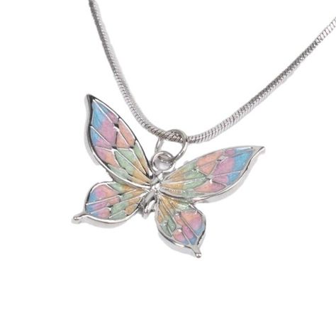 Hip Hop Butterfly Pendant Necklace Elegant Butterfly Pendant Clavicle Chain Features: Stand out with this colorful butterfly pendant necklace, adding a touch of vibrancy to your outfits. Made from alloy, this necklace is durable and resistant to tarnish, ensuring long lasting beauty. Suitable for all fashion enthusiasts, this versatile necklace can be worn by both men and women, making it a perfect for anyone. Whether it's a casual day out or a special occasion, this necklace elevates your style, adding a chic touch to any outfit. Embrace your unique style and your personality with this eye catching butterfly pendant necklace, a must have accessory for fashion forward individuals. Specifications: Material:Alloy Size:As the Picture Show Package Includes: 1 Piece Necklace note: Please allow Jewelry Butterfly, Bling Necklace, Magical Jewelry, Colorful Butterfly, Butterfly Pendant Necklace, Mens Jewelry Necklace, Costume Jewelry Necklaces, Pink Enamel, Jewelry Choker