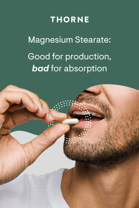 Your body struggles to digest the fat in magnesium stearate. Not using it means lost production time, but better quality for you. #onlyThorne Benefit Of Magnesium, Natural Source Of Magnesium, Benefits Of Magnesium Spray, Magnesium Stearate Benefits, Best Time To Take Magnesium, Which Magnesium Supplement Is Right For You, Cholesterol Friendly Recipes, Mineral Deficiency, Men Health