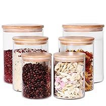 Storing Cereal, Flour Jars, Flour Jar, Flour Container, Salt Container, Large Glass Jar, Jars With Lids, Space Efficient, Spice Containers