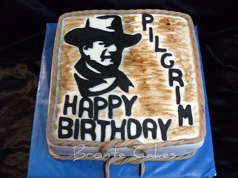 John wayne theme cake | made this cake for my Dad for his birthday. He is a huge John Wayne ... 60th Birthday Cake For Men, 65th Birthday Party Ideas, 60th Birthday Party Themes, Western Birthday Cakes, Chocolate Mud Cake, 60th Birthday Cakes, Western Birthday, Mud Cake, Birthday Cakes For Men