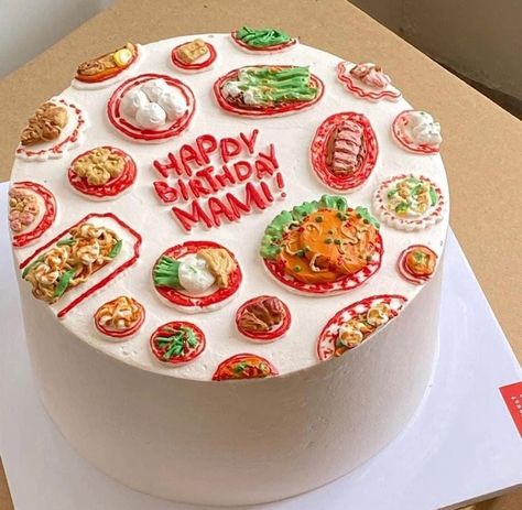 Filipino Cake, Cake Inspo, 3d Cake, Filipino Food, Pretty Birthday Cakes, Cute Birthday Cakes, Birthday Cake Decorating, Cute Desserts, Sweet Cakes