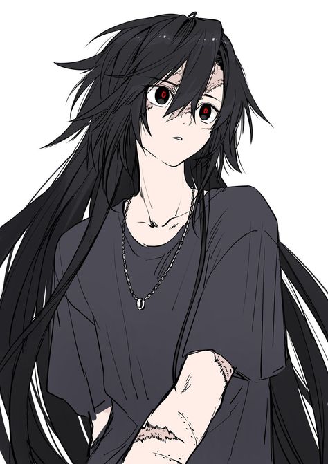 Anime Boy Long Hair, Anime Black Hair, Rpg Map, Haikyuu Fanart, Character Design Animation, Guy Drawing, Character Design Male, Anime Drawings Boy, 영감을 주는 캐릭터