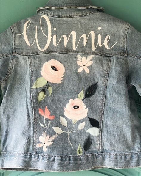 Bespoke Denim, Jacket Painting, Customised Denim Jacket, Bespoke Jacket, Wedding Jackets, Custom Jean Jacket, Kids Denim Jacket, Personalized Jacket, Custom Denim Jacket