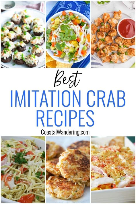 Immigration Crab Meat Recipes, Dinners With Crab Meat, Flake Crab Recipes, Crab Dinner Recipes Healthy, Recipes For Imation Crab, Fake Crabmeat Recipes, Bariatric Crab Recipes, Crab Surimi Recipes, Canned Crabmeat Recipe