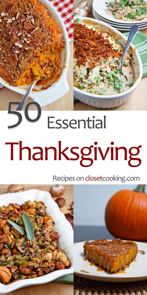 American Thanksgiving Food, Thanksgiving Dinner Not Turkey, American Thanksgiving Recipes, Thanks Giving Recipes, New Thanksgiving Recipes, Turkey Side Dishes, Thanksgiving Spread, American Thanksgiving, Closet Cooking