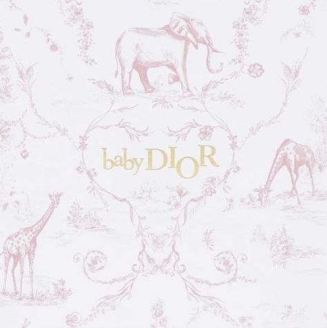 Dior Print Wallpaper, Dior Wallpapers, Dior Pattern, Dior Wallpaper, Gold Marble Wallpaper, Elephant Wallpaper, Wallpaper Gold, Baby Dior, Baby Shower Deco