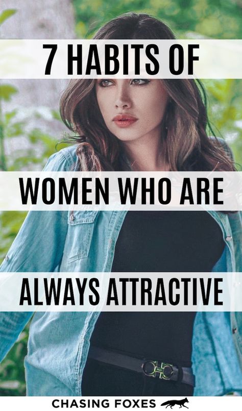 Beauty tips that focus on more than just physical appearance aren't always that common. These attractive tips will help you become pretty INSIDE as well as outside! #ChasingFoxes #BeautyTips Attractive Tips, Simple Clothes, How To Become Pretty, Physical Appearance, Beauty Advice, 7 Habits, Clothes Women, Beauty Ideas, Simple Beauty