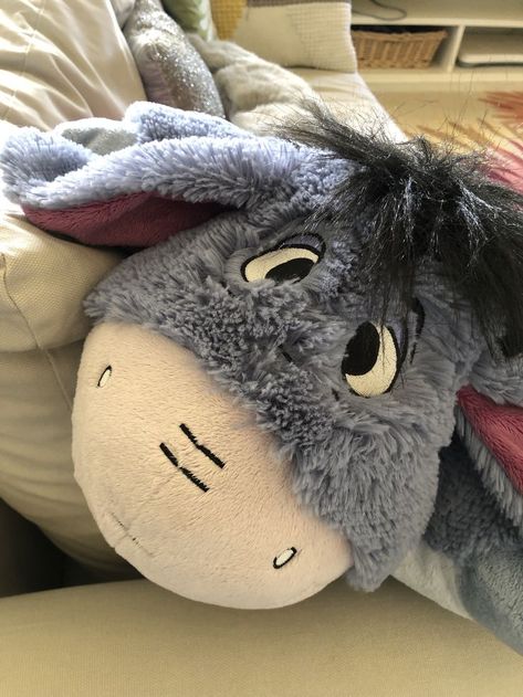 Comfort Stuffed Animals, Eeyore Stuffed Animal, Disney Pillow, Eeyore Plush, Disney Pillows, Pillow Pets, Disney Stuffed Animals, Stuff Animals, Hello Kitty Drawing