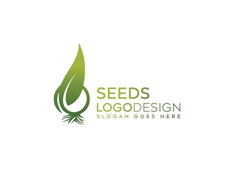 Green Fresh Natural Leaf Seeds logo design-natural seed vector logo design Seed Logo, Vector Logo Design, Leaf Nature, Business Design, Vector Logo, Vector Free, Seeds, Logo Design, ? Logo