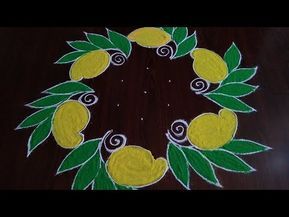 Creative simple ugadi rangoli for beginners 7×4 dots - YouTube Rangoli For Ugadi Festival, Rangilo Design, Rangoli For Ugadi, Rangoli Designs For Ugadi, Easy Rangoli Patterns, Ugadi Rangoli, Ugadi Muggulu, Rangoli For Beginners, Colourful Rangoli