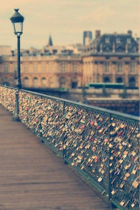 Love Bridge, Paris, France. Order your tickets now: https://secure4.marketingden.com/pmccwh2013/orderpage.php?nl=false Paris Bridge, Love Lock Bridge, Love Bridge, Paris Photo, Paris Love, Summer Bucket Lists, The Bridge, Places Around The World, Metropolis