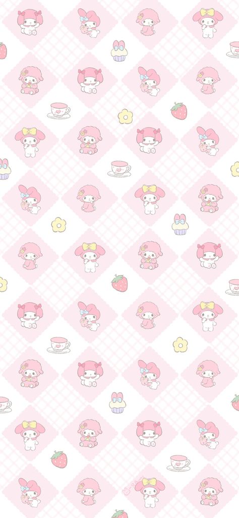 Hello Kitty Imagenes, My Melody Wallpaper, Iphone Wallpaper Kawaii, Cute Backgrounds For Phones, Sanrio Wallpaper, Iphone Wallpaper App, Iphone App Design, Graphic Wallpaper, Kitty Wallpaper