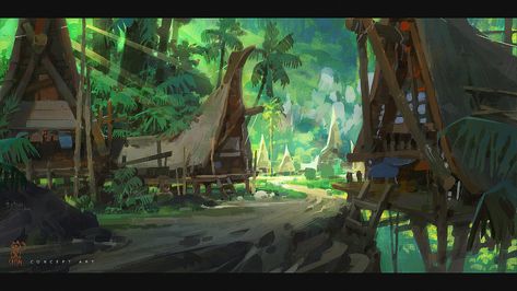 Environmental Artwork, Artstation Concept Art, Environment Painting, Bg Design, Fantasy Background, Scenery Background, Location Inspiration, Landscape Concept, Game Concept Art