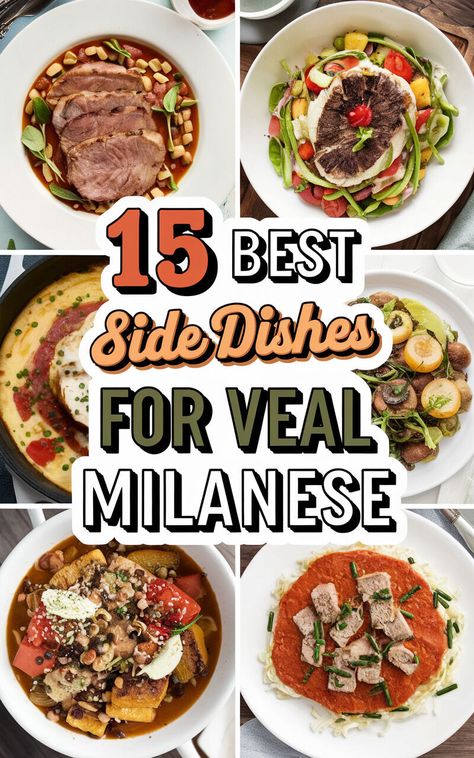 Wondering what to serve with Veal Milanese? These side dishes will take your meal to the next level! 🍲🍷 #foodperfection #Italianfood #tasty Veal Parmesan, Veal Milanese, Milanese Recipe, Veal Cutlet, Spicy Seasoning, Ravioli Recipe, Classic Italian Dishes, Best Side Dishes, Homemade Pasta