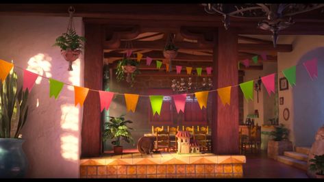 Encanto House, Encanto Aesthetic, Dream Light Valley Ideas, Disney Dream Light Valley, Dream Light Valley, Encanto Birthday Party, Environment Props, Disney Wiki, Disney Background